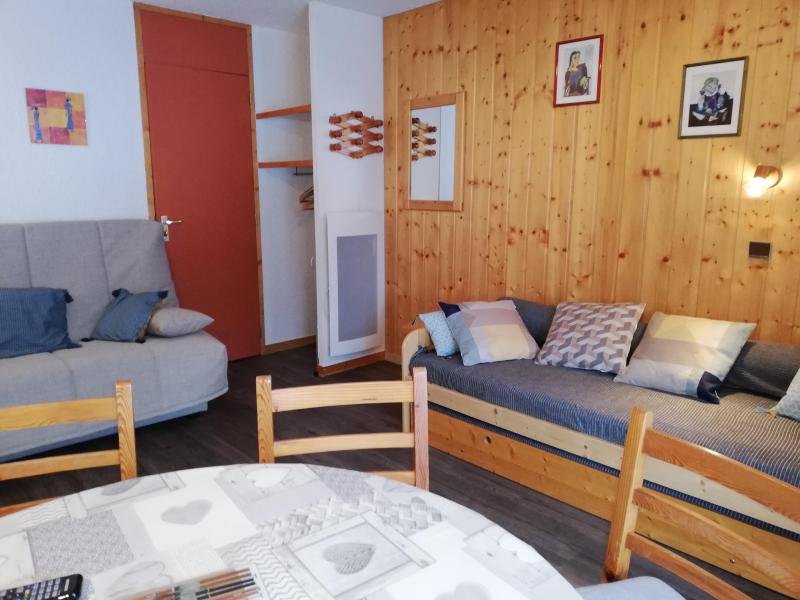 Skiverleih 2-Zimmer-Appartment für 5 Personen (041) - Résidence le Pierrafort - Valmorel - Wohnzimmer