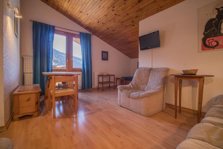 Wynajem na narty Apartament 2 pokojowy 4 osób (036) - Résidence le Pierrafort - Valmorel - Pokój gościnny