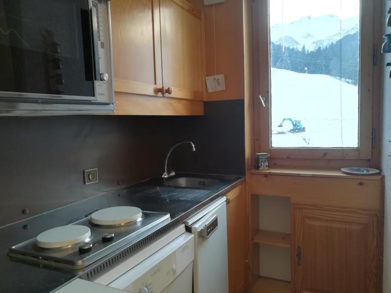 Alquiler al esquí Apartamento 2 piezas para 5 personas (041) - Résidence le Pierrafort - Valmorel - Kitchenette