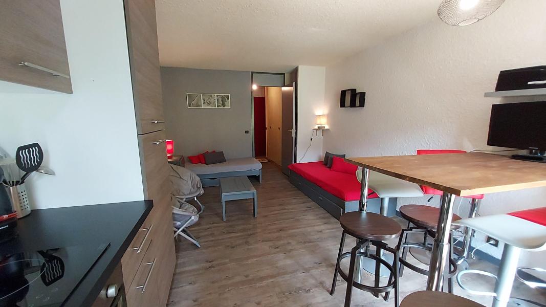 Ski verhuur Appartement 2 kamers 4 personen (013) - Résidence le Pierrafort - Valmorel - Woonkamer