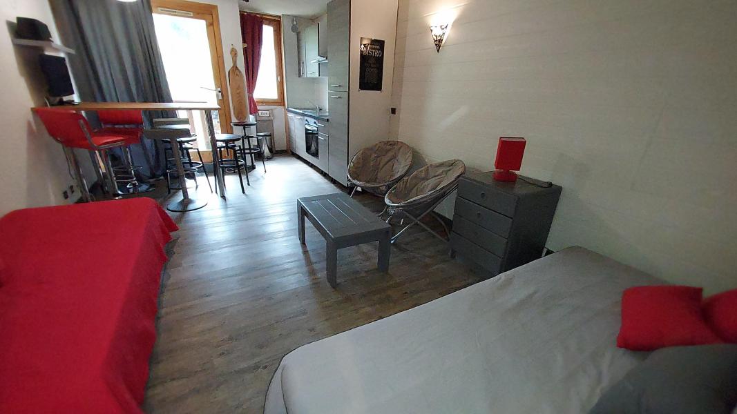 Ski verhuur Appartement 2 kamers 4 personen (013) - Résidence le Pierrafort - Valmorel - Woonkamer