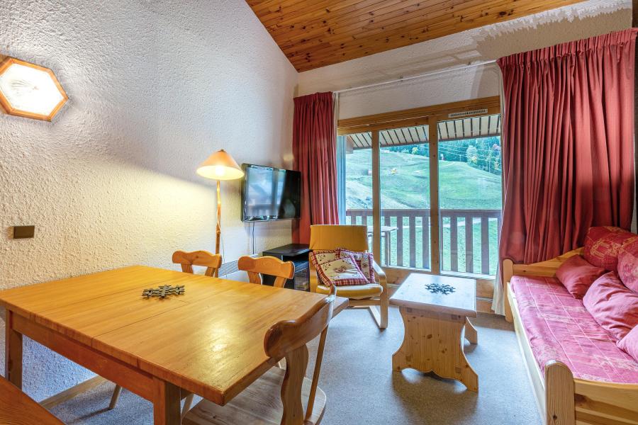 Ski verhuur Appartement 2 kamers mezzanine 6 personen (049) - Résidence le Pierrafort - Valmorel - Woonkamer