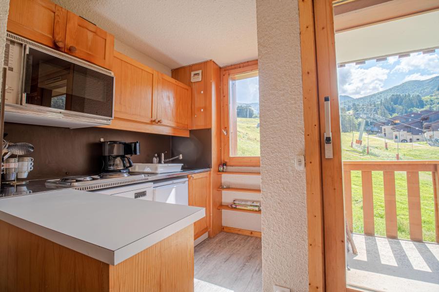 Location au ski Appartement 2 pièces 5 personnes (019) - Résidence le Pierrafort - Valmorel - Kitchenette