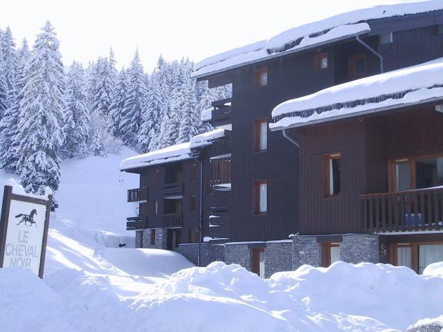 Location au ski Résidence le Pierrer - Valmorel - Extérieur hiver