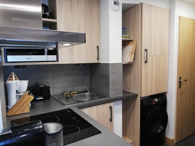 Wynajem na narty Apartament 3 pokojowy 6 osób (43-44) - Résidence le Pierrer - Valmorel - Aneks kuchenny