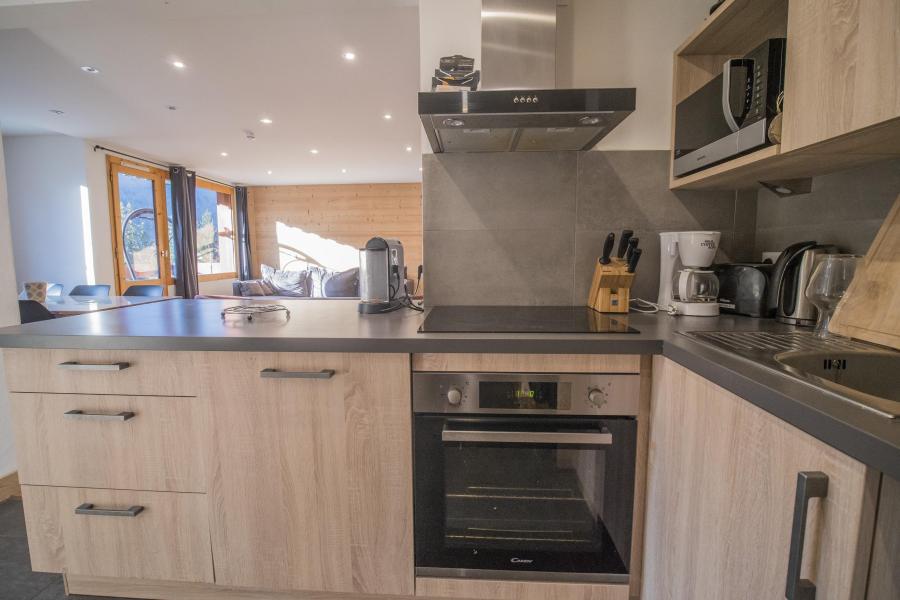 Location au ski Appartement 3 pièces 6 personnes (43-44) - Résidence le Pierrer - Valmorel - Kitchenette