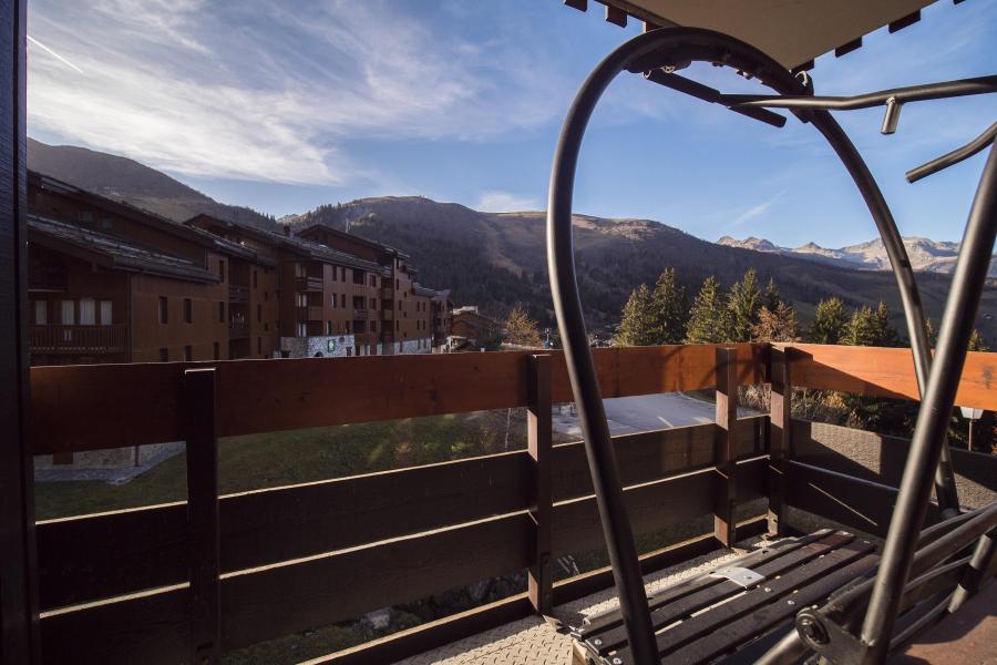 Location au ski Appartement 3 pièces 6 personnes (43-44) - Résidence le Pierrer - Valmorel - Terrasse