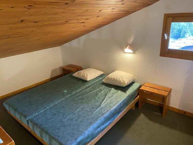 Skiverleih 3 Zimmer Maisonettewohnung für 8 Personen (072) - Résidence le Portail - Valmorel - Offener Schlafbereich