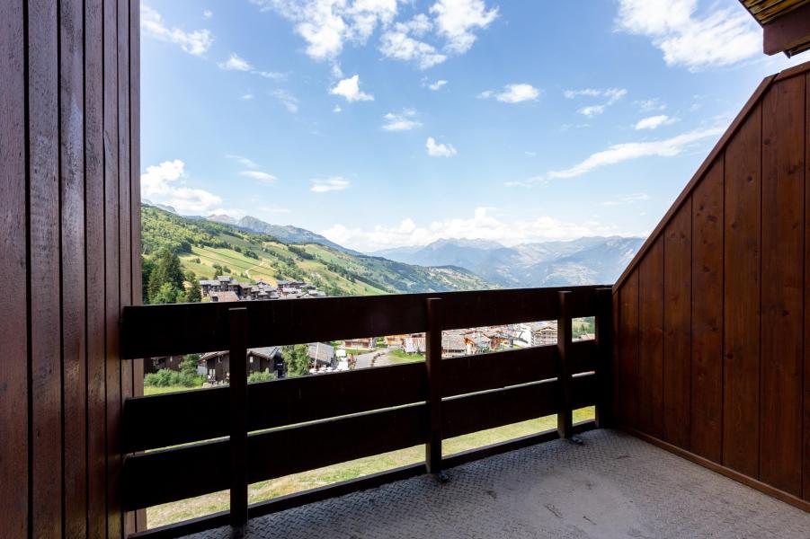 Wynajem na narty Apartament 3 pokojowy kabina 6 osób (032-33) - Résidence le Portail - Valmorel - Balkon