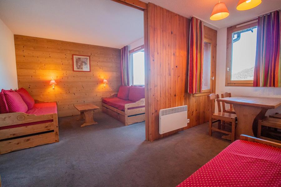 Rent in ski resort Studio 4 people (073) - Résidence le Portail - Valmorel - Living room