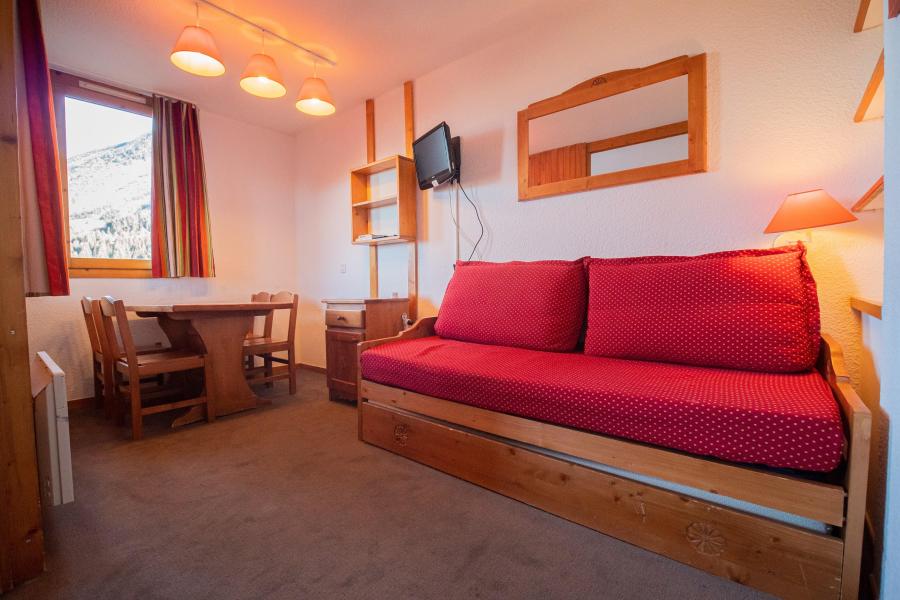 Ski verhuur Studio 4 personen (073) - Résidence le Portail - Valmorel - Woonkamer