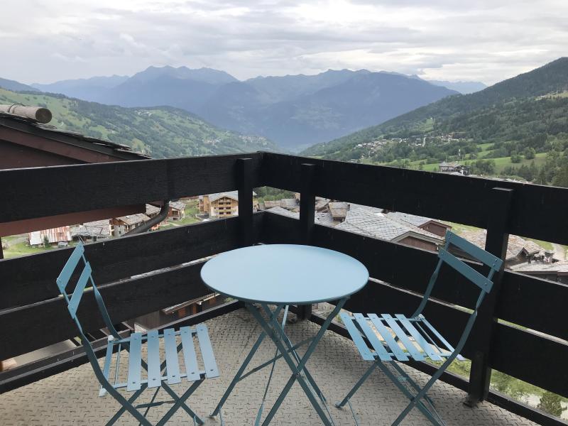 Skiverleih Studio für 4 Personen (073) - Résidence le Portail - Valmorel - Terrasse