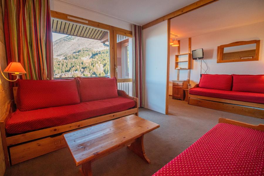 Skiverleih Studio für 4 Personen (073) - Résidence le Portail - Valmorel - Wohnzimmer