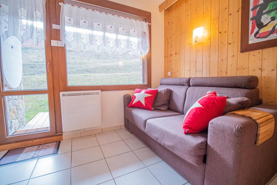 Ski verhuur Appartement 2 kamers 5 personen (008) - Résidence le Prariond - Valmorel - Woonkamer