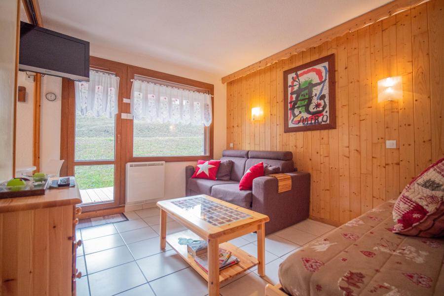 Ski verhuur Appartement 2 kamers 5 personen (008) - Résidence le Prariond - Valmorel - Woonkamer