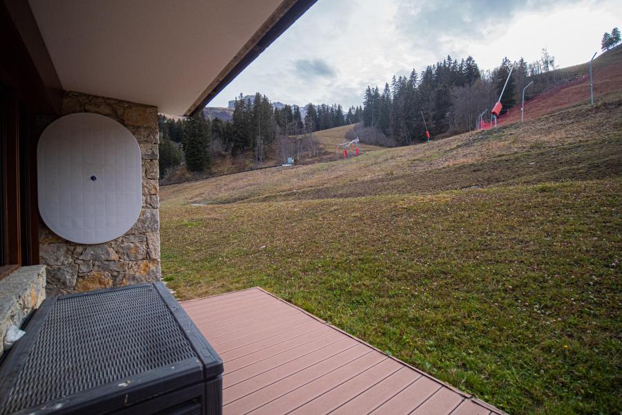 Location au ski Appartement 2 pièces 5 personnes (008) - Résidence le Prariond - Valmorel - Terrasse