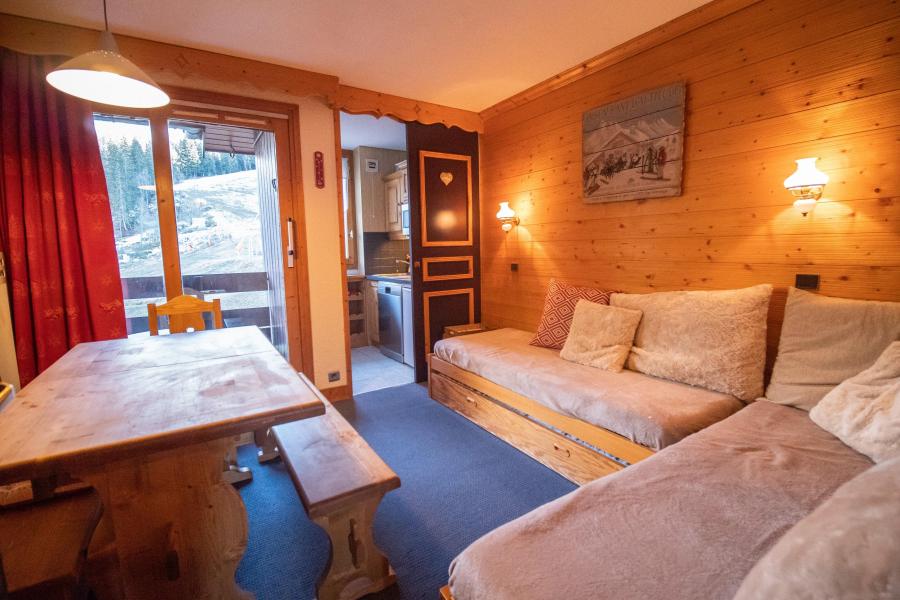 Ski verhuur Appartement 2 kamers 4 personen (047) - Résidence le Riondet - Valmorel - Woonkamer