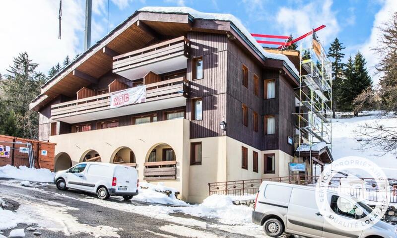Location au ski Appartement 2 pièces 5 personnes (Confort 35m²-1) - Résidence les Chalets de Valmorel - Maeva Home - Valmorel - Extérieur hiver