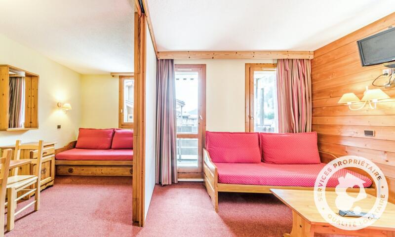 Vacances en montagne Appartement 2 pièces 6 personnes (Sélection 35m²-1) - Résidence les Chalets de Valmorel - Maeva Home - Valmorel - Extérieur hiver