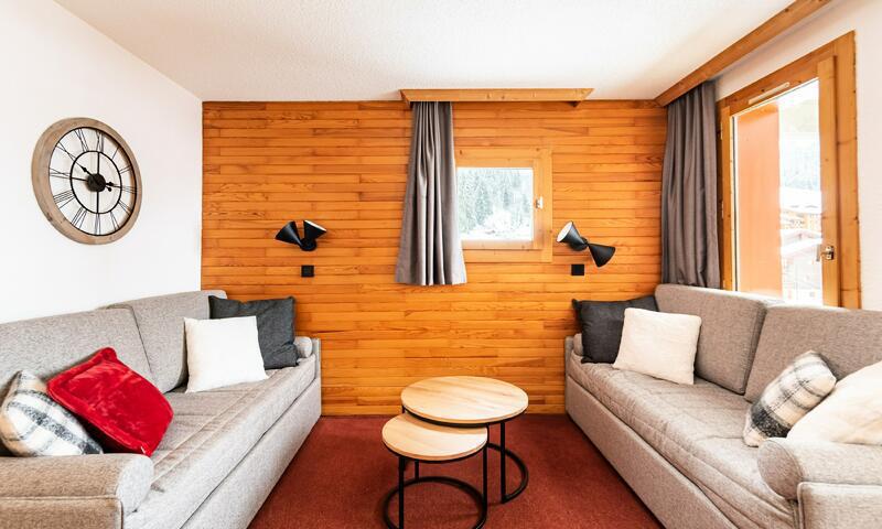 Vacances en montagne Appartement 2 pièces 5 personnes (Sélection 32m²) - Résidence les Chalets de Valmorel - Maeva Home - Valmorel - Extérieur hiver