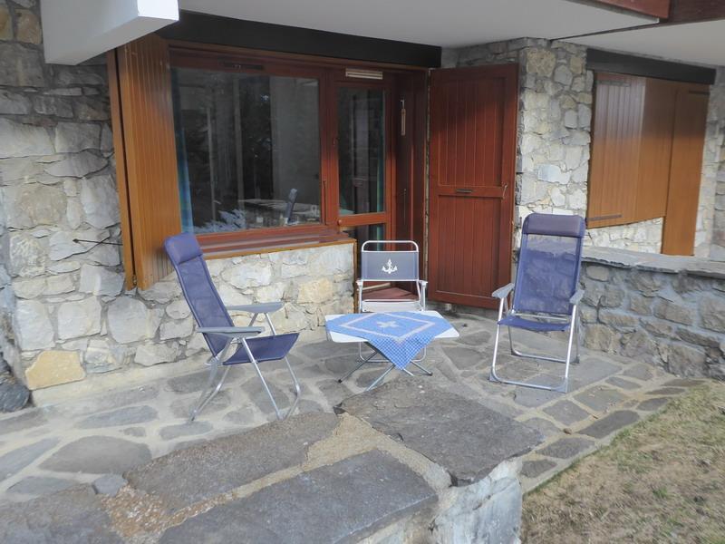 Rent in ski resort 2 room apartment 4 people (027) - Résidence les Côtes - Valmorel - Balcony