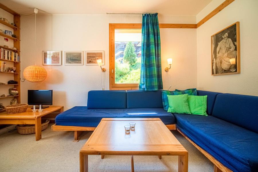 Skiverleih 2-Zimmer-Appartment für 4 Personen (027) - Résidence les Côtes - Valmorel - Wohnzimmer