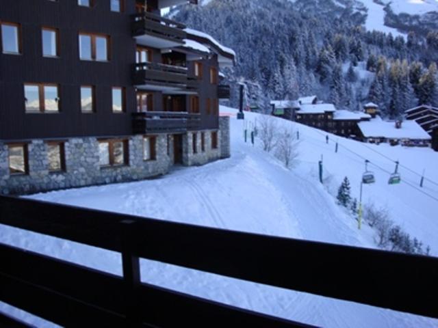 Rent in ski resort 4 room duplex apartment 10 people (040) - Résidence les Côtes - Valmorel - Balcony