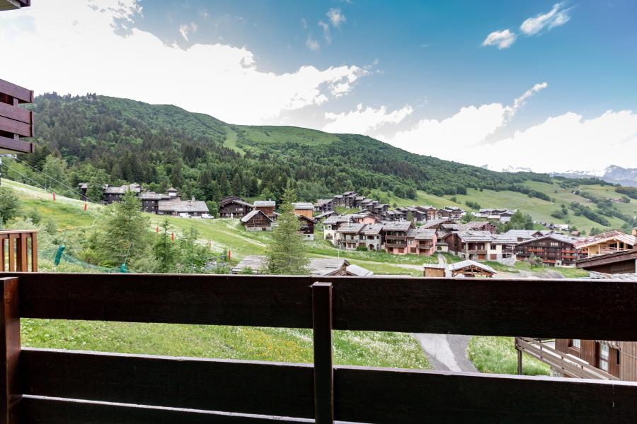 Ski verhuur Appartement 2 kamers 5 personen (007) - Résidence les Côtes - Valmorel - Terras