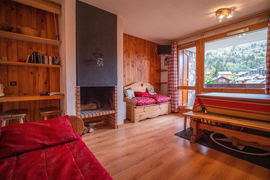 Ski verhuur Appartement 2 kamers 6 personen (002) - Résidence les Côtes - Valmorel - Woonkamer