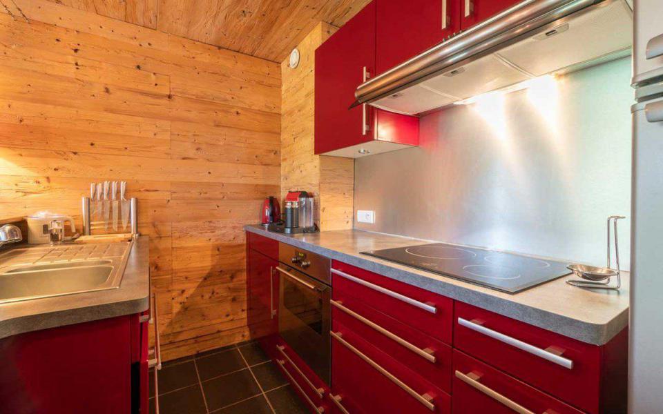 Ski verhuur Appartement 4 kamers 6 personen (G430) - Résidence les Jardins d'Hiver - Valmorel - Keukenblok