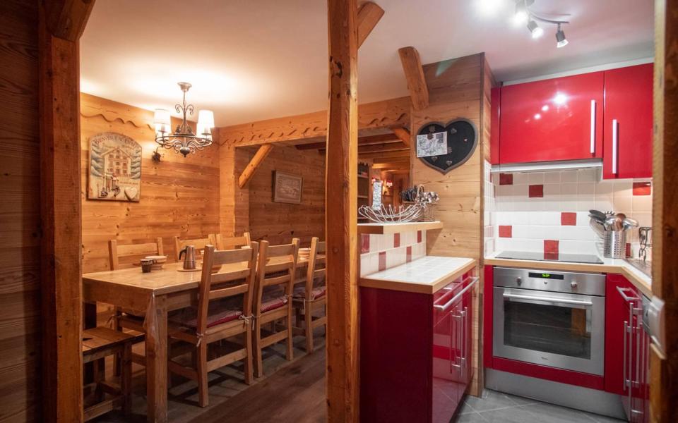 Ski verhuur Appartement 4 kamers 8 personen (G396) - Résidence les Jardins d'Hiver - Valmorel - Woonkamer