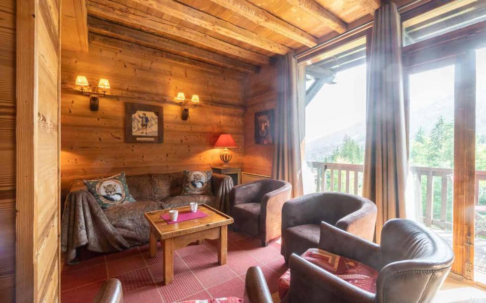 Ski verhuur Appartement 4 kamers 8 personen (GL147) - Résidence les Jardins d'Hiver - Valmorel - Woonkamer