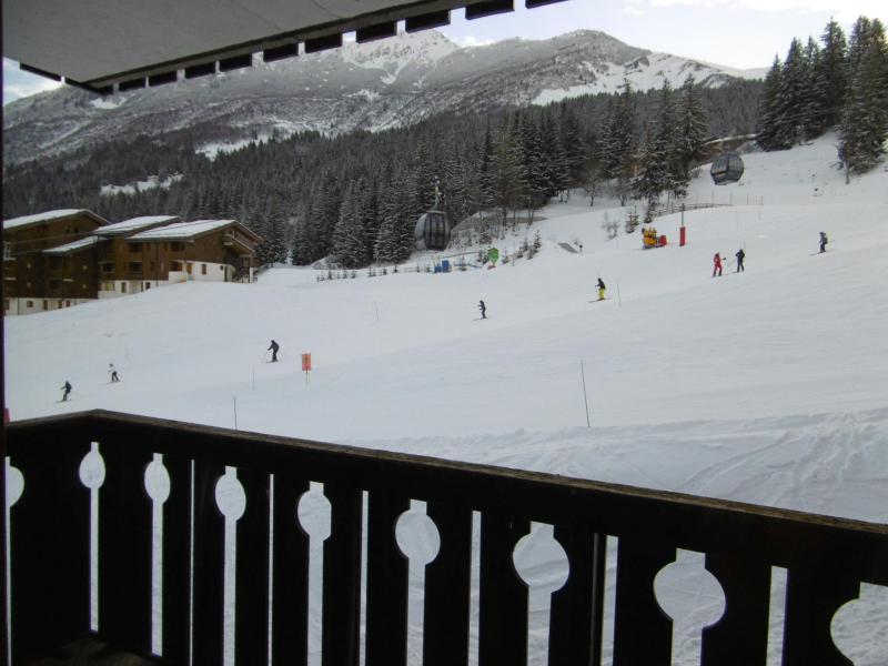 Rent in ski resort 2 room apartment 5 people (024) - Résidence les Lauzes - Valmorel - Balcony