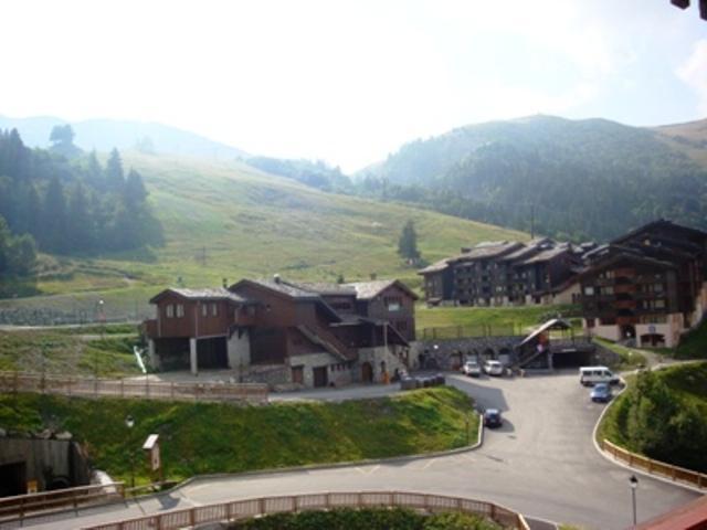 Rent in ski resort 2 room apartment 5 people (055) - Résidence les Lauzes - Valmorel - Balcony