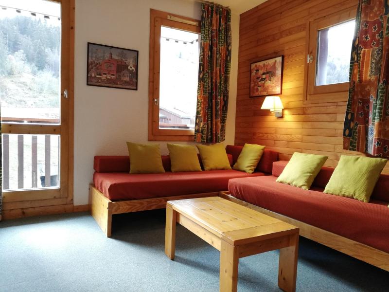 Rent in ski resort 2 room apartment 5 people (055) - Résidence les Lauzes - Valmorel - Living room