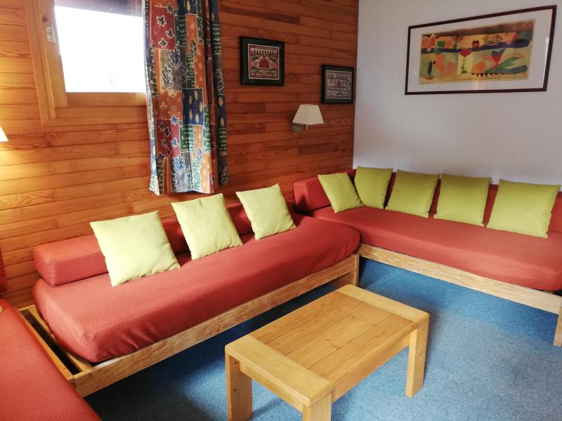 Rent in ski resort 2 room apartment 5 people (055) - Résidence les Lauzes - Valmorel - Living room