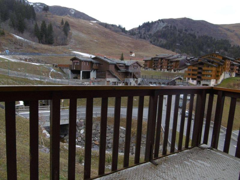 Skiverleih 2-Zimmer-Appartment für 5 Personen (055) - Résidence les Lauzes - Valmorel - Terrasse