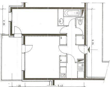 Skiverleih 2-Zimmer-Appartment für 6 Personen (G146) - Résidence les Marches - Valmorel