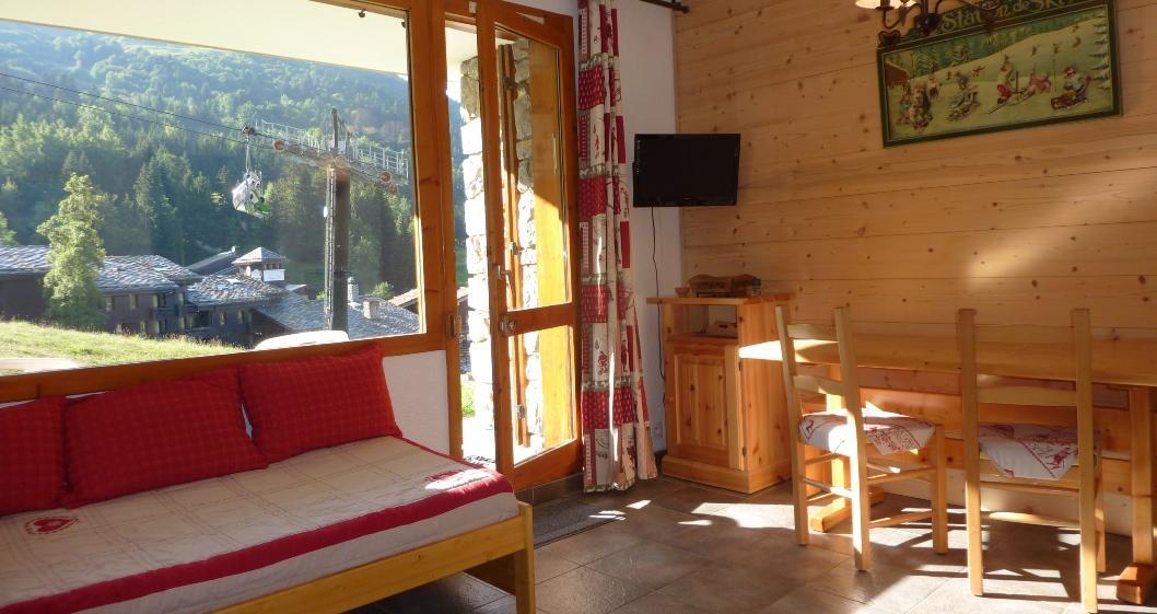 Rent in ski resort 2 room apartment 5 people (001) - Résidence les Marches G - Valmorel