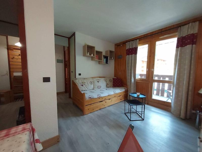 Skiverleih 2-Zimmer-Appartment für 5 Personen (016) - Résidence les Roches Blanches - Valmorel - Wohnzimmer