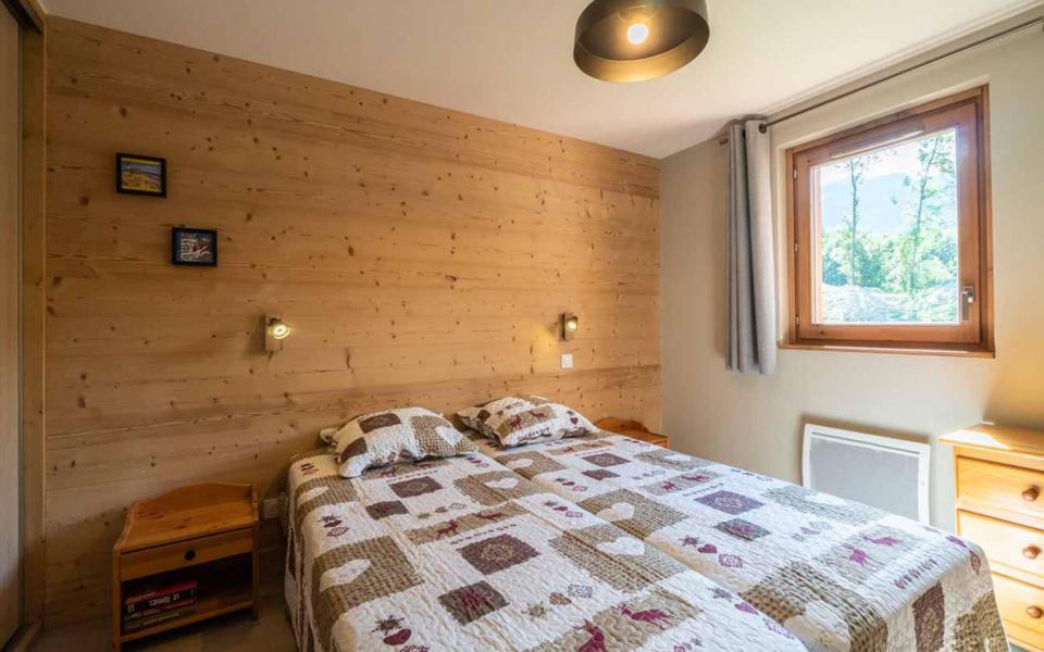 Skiverleih 2-Zimmer-Appartment für 4 Personen (G431) - Résidence Lumi - Valmorel - Schlafzimmer