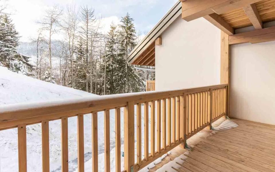 Rent in ski resort 3 room apartment 6 people (G463) - Résidence Lumi - Valmorel - Balcony