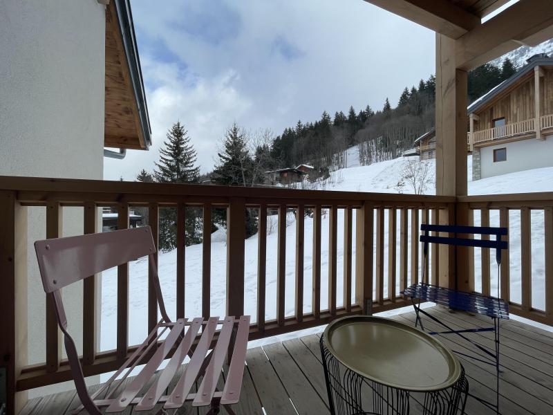 Rent in ski resort 2 room apartment 4 people (303) - Résidence Lumi A - Valmorel - Balcony