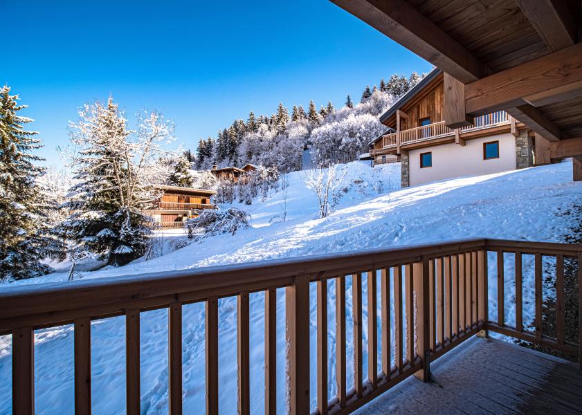 Аренда на лыжном курорте Апартаменты 3 комнат 6 чел. (304) - Résidence Lumi A - Valmorel - Балкон