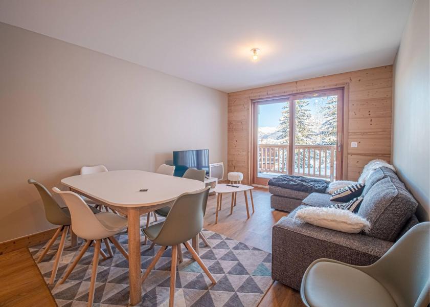 Ski verhuur Appartement 3 kamers 6 personen (304) - Résidence Lumi A - Valmorel - Appartementen