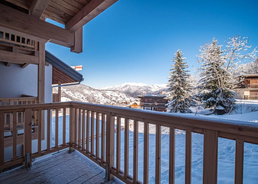 Ski verhuur Appartement 3 kamers 6 personen (304) - Résidence Lumi A - Valmorel - Appartementen