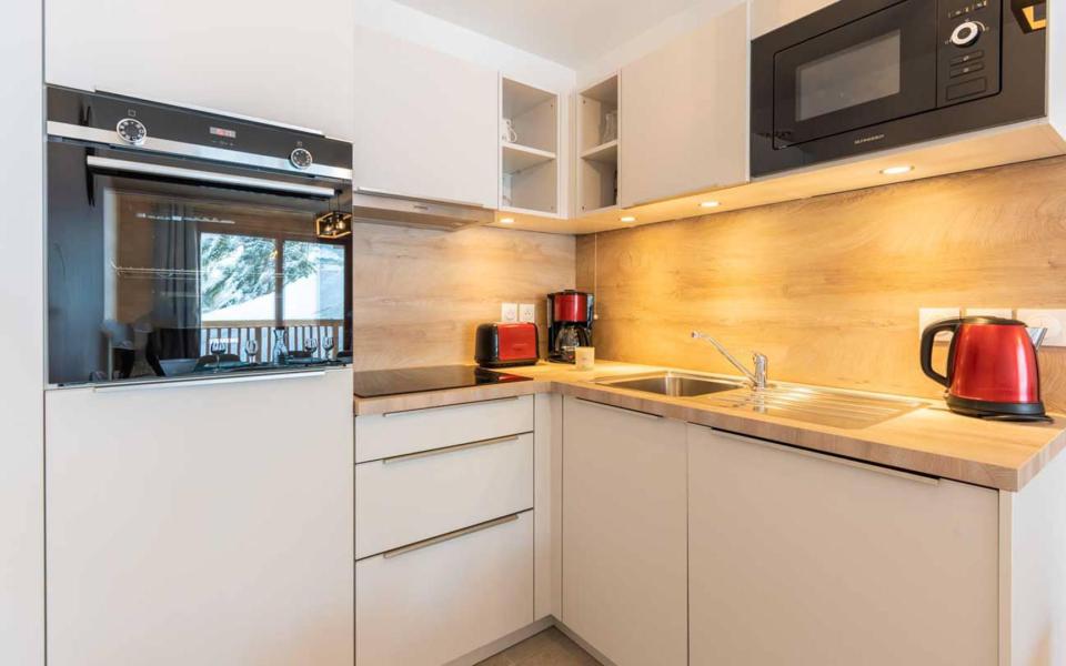 Alquiler al esquí Apartamento 3 piezas para 6 personas (G463) - Résidence Lumi - Valmorel - Kitchenette