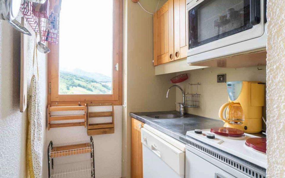 Alquiler al esquí Apartamento 2 piezas para 4 personas (428) - Résidence Orgentil - Valmorel - Kitchenette