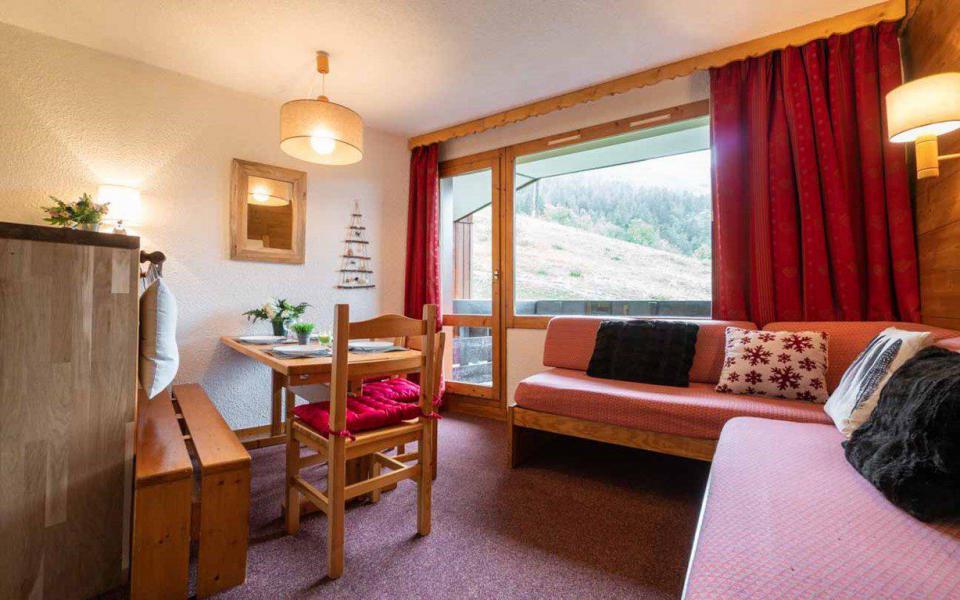 Ski verhuur Appartement duplex 3 kamers 4 personen (G429) - Résidence Orgentil - Valmorel - Woonkamer