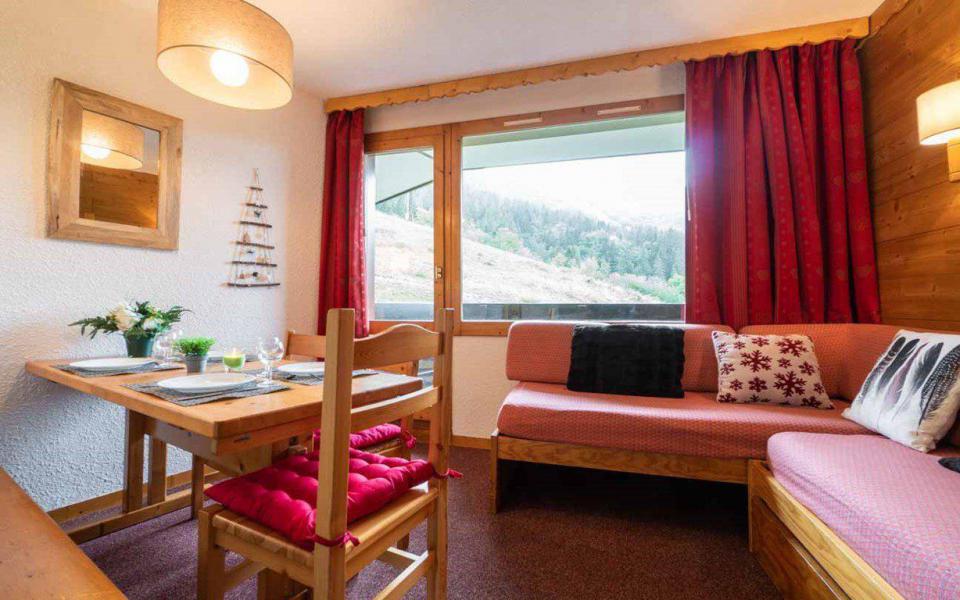 Ski verhuur Appartement duplex 3 kamers 4 personen (G429) - Résidence Orgentil - Valmorel - Woonkamer